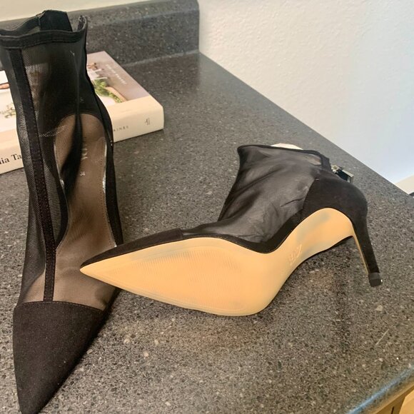 Mesh Pointed Toe Boot - Picture 3 of 3